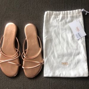 Rose Gold Sandals